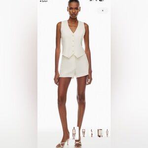 Aritzia Babaton SET Vest & Shorts